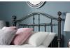4ft6 Double Viceroy Traditional, Black Nickel Metal Bed Frame 4